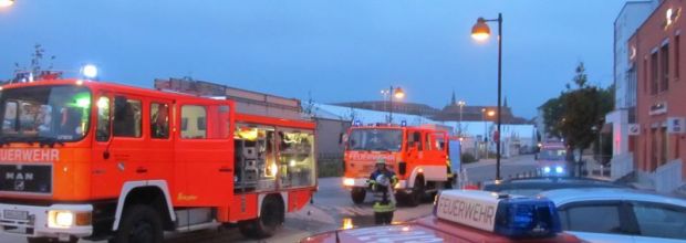 Wohnhausbrand in der Nürnberger Straße