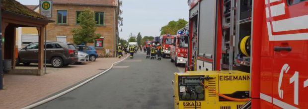 Brand Silo in Elpersdorf