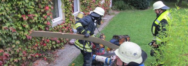 Glücklicher Ausgang eines Kellerbrandes am Bocksberg