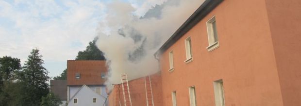 Scheunenbrand in Herpersdorf